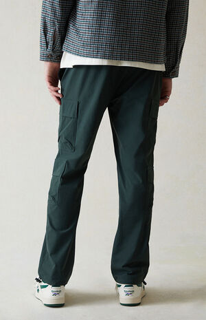 Performance Green Straight Cargo Pants image number 4