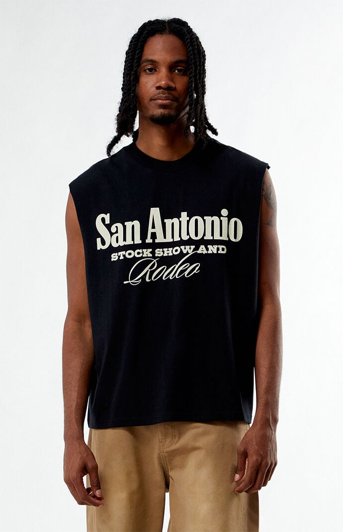 Pacsun Rodeo Cutoff Muscle T-Shirt