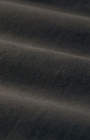 Ink Jet Black Nylon Fleece Hooded Sweatshirt image number 4