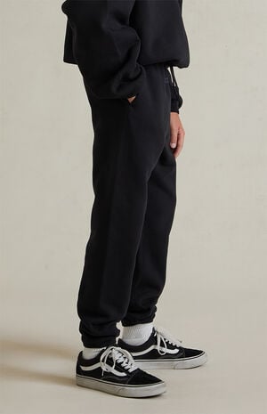 Kids Jet Black Classic Sweatpants image number 4