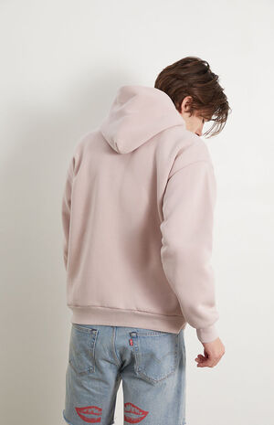 Purple Solid Hoodie image number 3