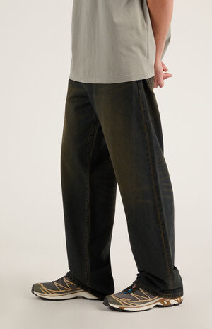 Dylan Tinted Baggy Jeans Dark Indigo image number 4