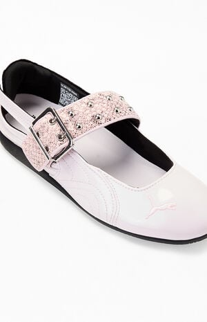 Women's Light Pink Speedcat Ballet Dress Up Sneakers image number 6