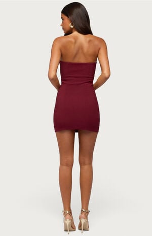 Sirena Strapless Cupped Mini Dress image number 3