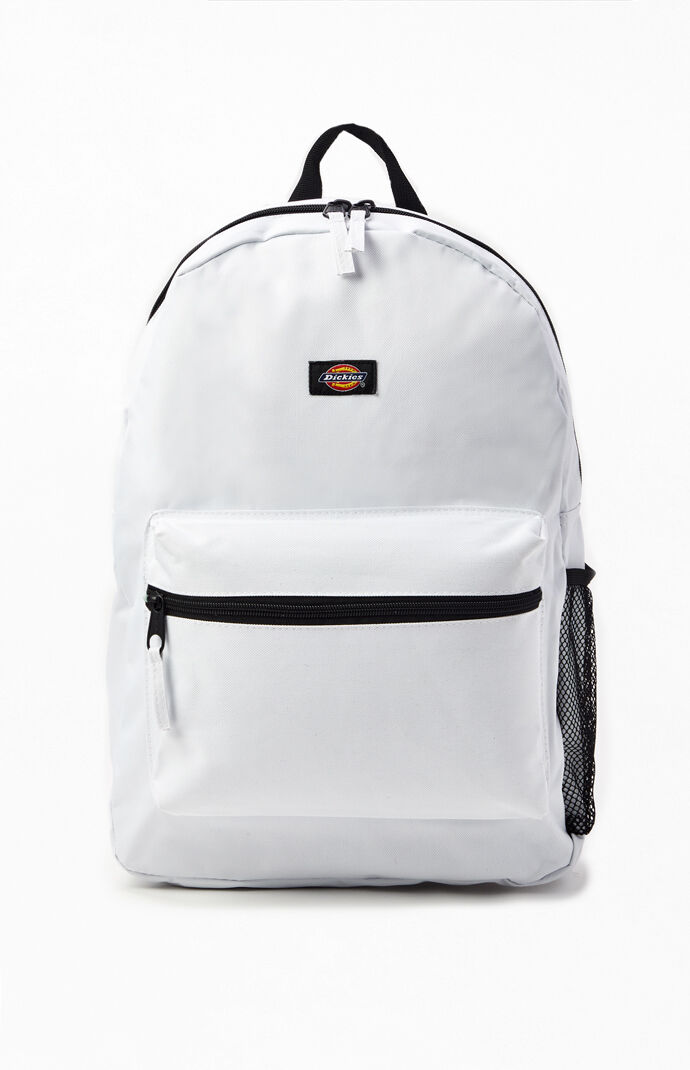 White Student Backpack