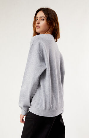 Chicago Bulls Chrome Lines Crew Neck Sweatshirt image number 4