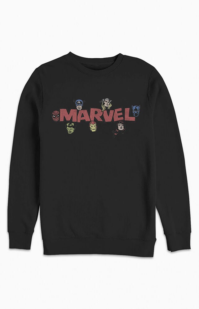 Marvel logo sweatshirt best sale