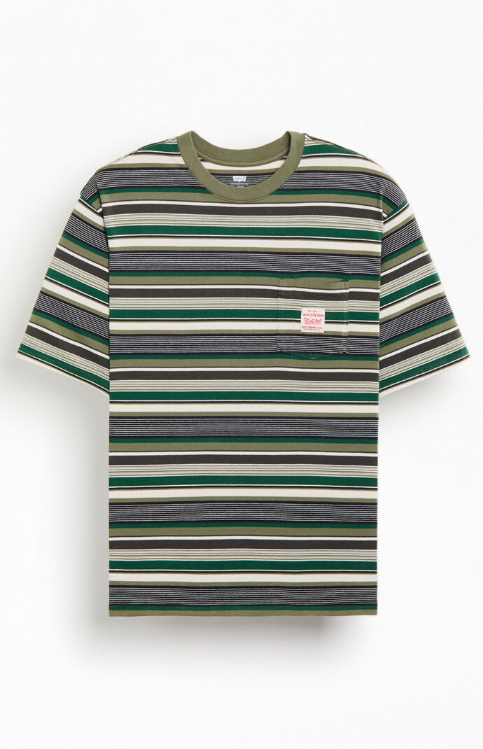 Levi's Striped Workwear Pocket T-Shirt