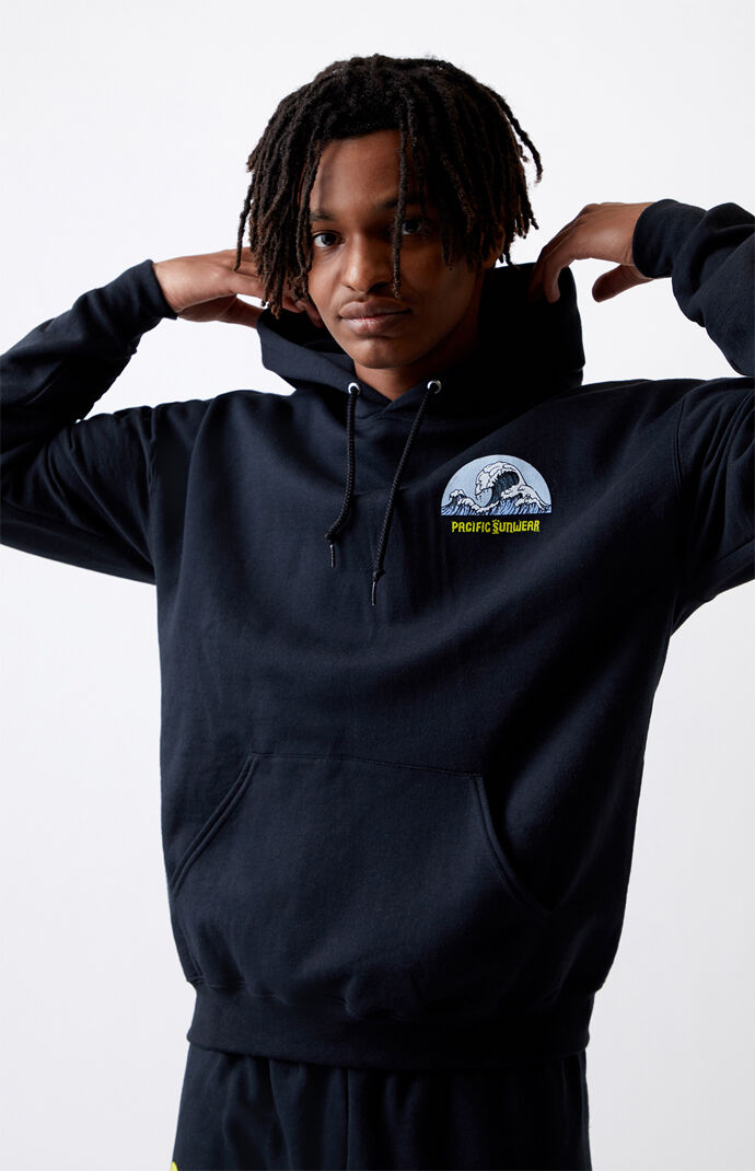 pacsun wave sweatshirt