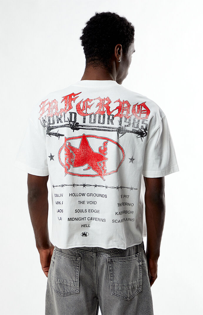 Pacsun World Tour Cropped Boxy T-Shirt | PacSun