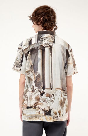 Baroque Woven Button Down Shirt Baroque Woven Button Down Shirt image number 3