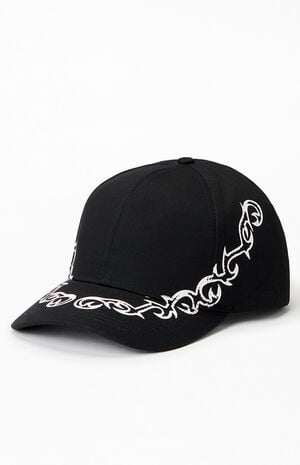 Black Ascend Tribal 2 Snapback Hat image number 4