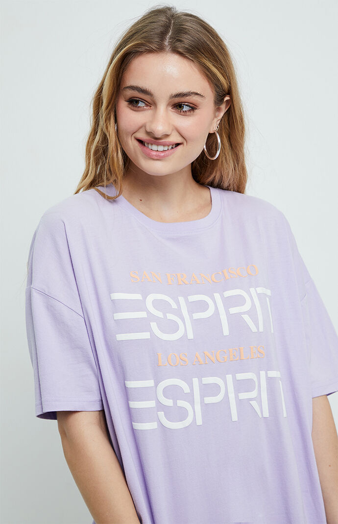 Lilac Boyfriend T-Shirt