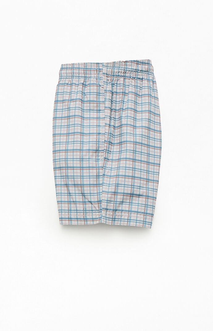 Pacsun Multi Plaid 4.5" Swim Trunks