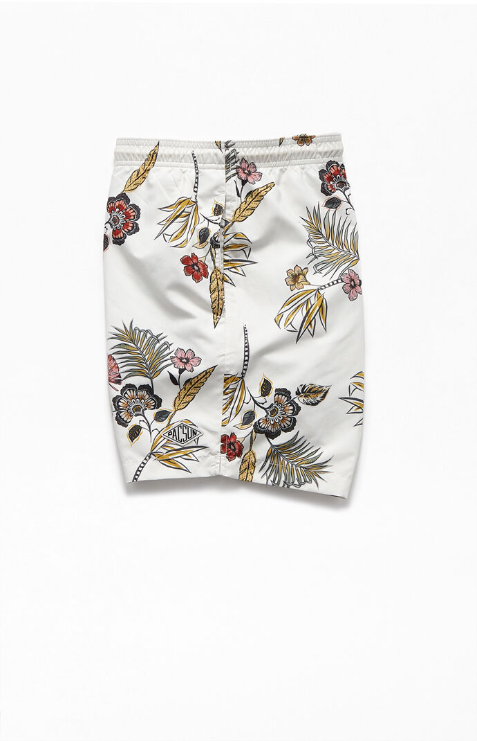 Floral 16.5" Swim Trunks