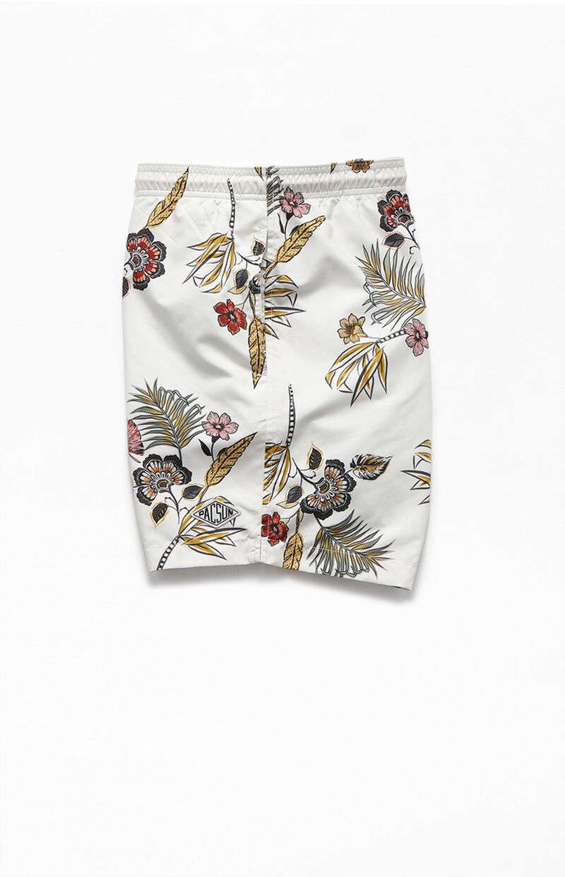 pacsun pink swim trunks