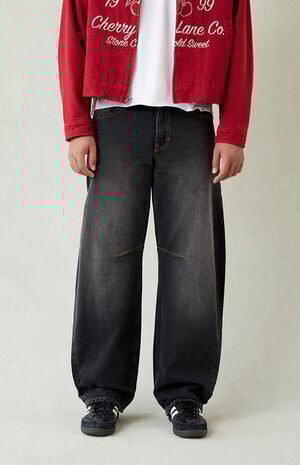 Mason Dart Baggy Barrel Jeans Black