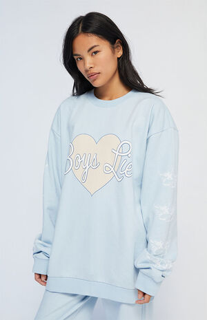 Light Blue Unbreakable Crew Neck Sweatshirt image number 1