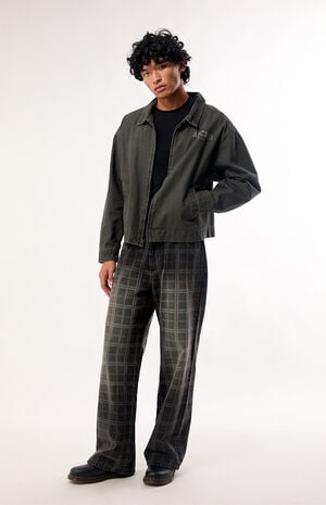 Blake Extreme Baggy Jeans Plaid Black image number 2