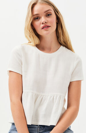 Linen Babydoll Shirt image number 2