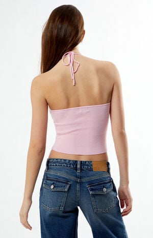 Halter Sweater Tank Top image number 3