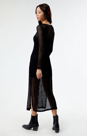 Crochet Maxi Dress image number 4