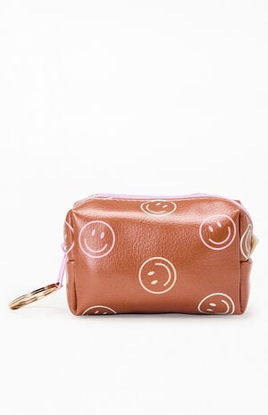 Tag-A-Long Smiley Key Ring Pouch image number 1
