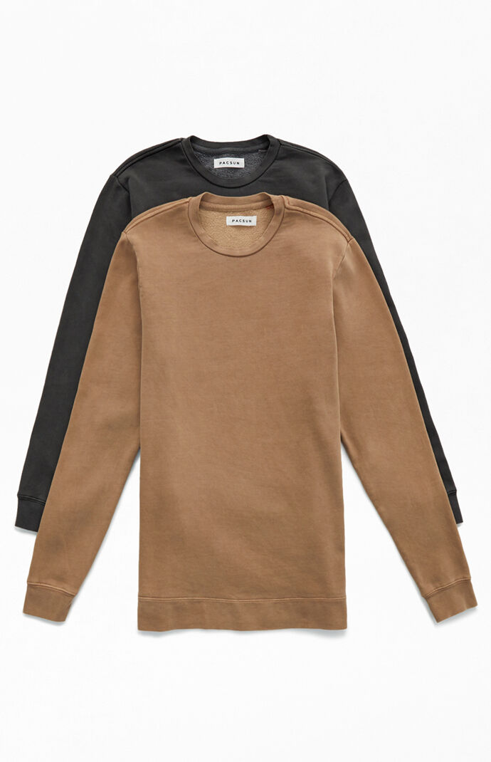 2 Pack Crew Neck Sweatshirt