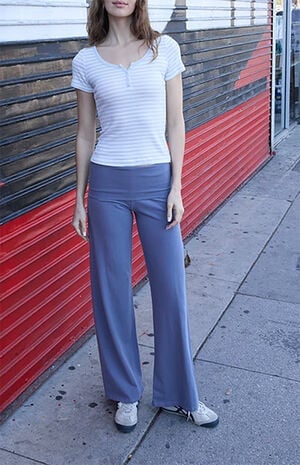 Gray Priscilla Flare Pants image number 1