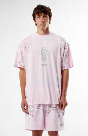 Pink Concrete Sin Acot T-Shirt image number 1