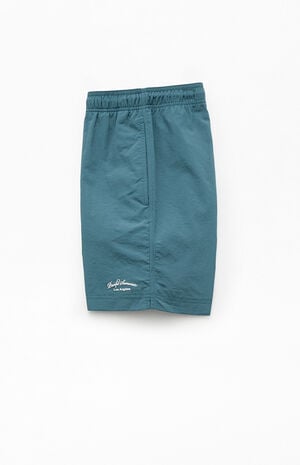 Blue Collegiate 6.5" Swim Trunks image number 3