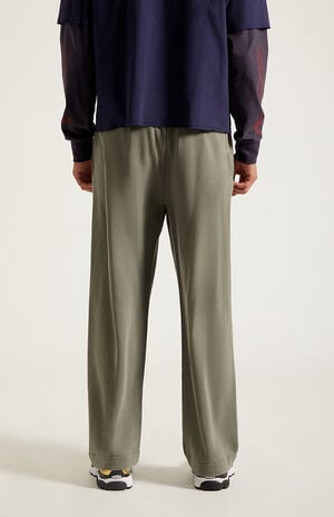 Green Fleece Extreme Baggy Sweatpants image number 4