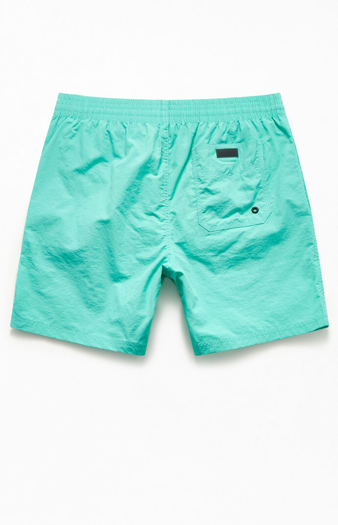 Solid 16" Swim Trunks
