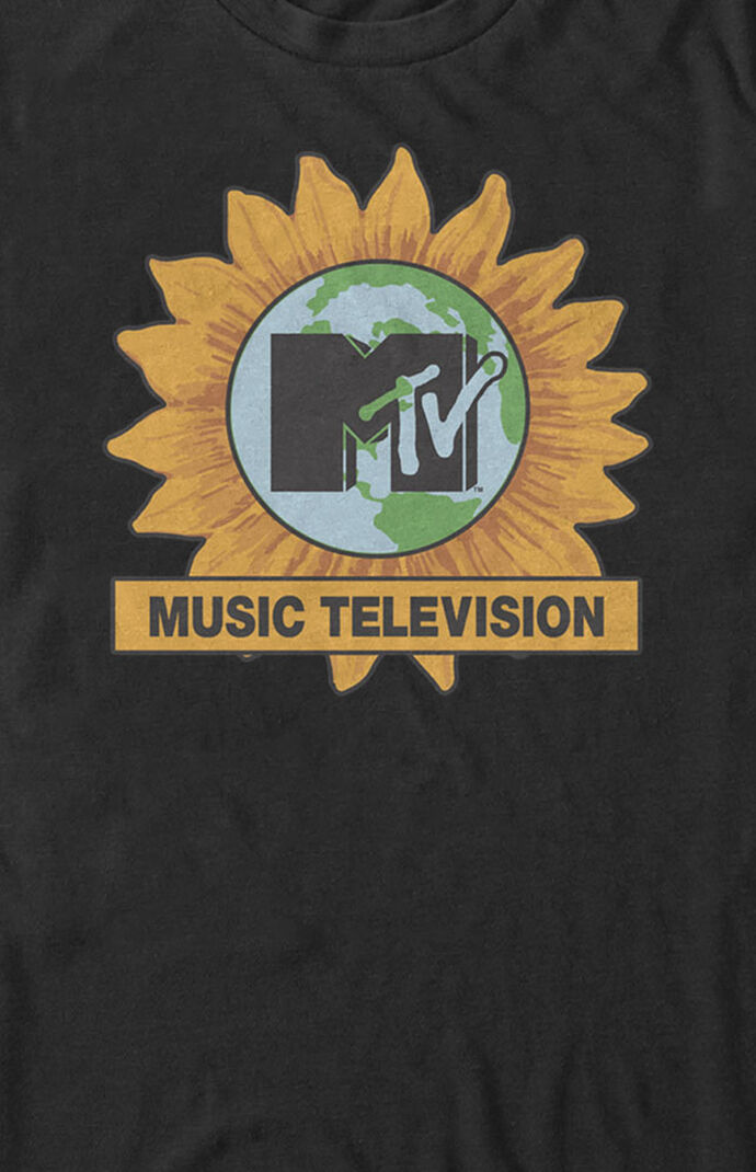 Sunflower Music MTV Logo T-Shirt