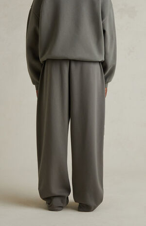 Moss Lounge Fleece Baggy Sweatpants image number 4