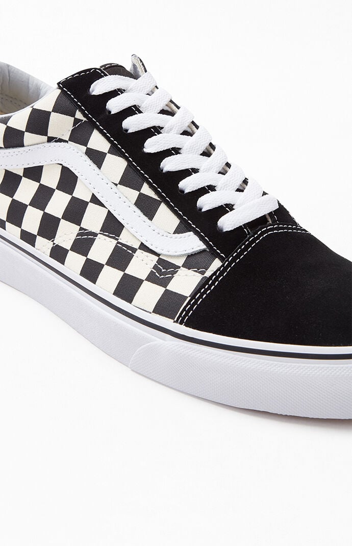 Women's primary check clearance old skool vans