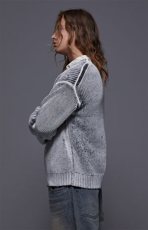 by Pacsun Sprayed Crew Neck Sweater image number 4