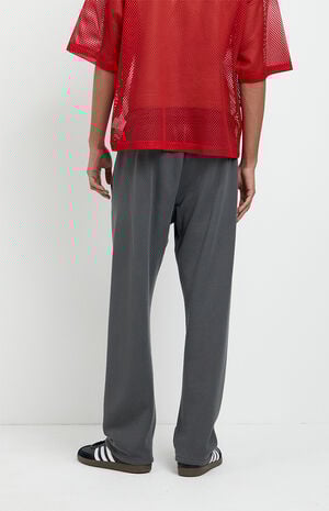 Washed Black Johnny Fleece Straight Sweatpants image number 4