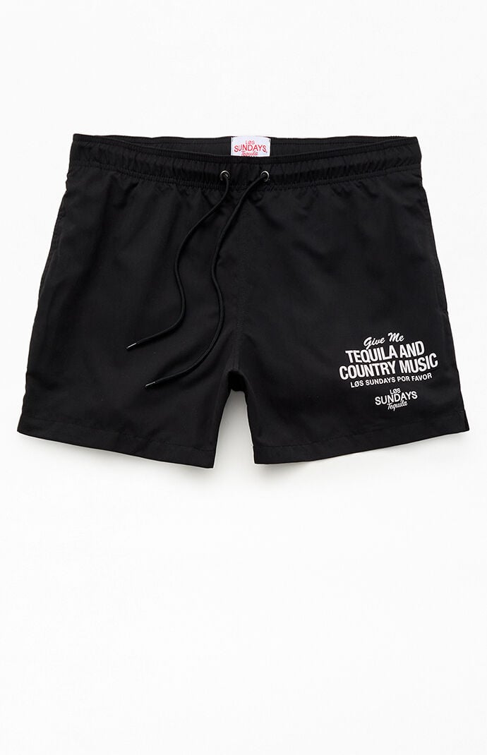Los Sundays Tequila & Country Music 5" Swim Trunks