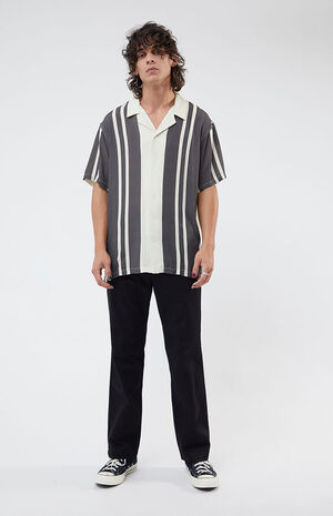 Nouveau Stripe Woven Camp Shirt image number 4