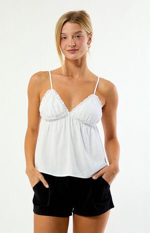 Emma Trim Babydoll Top image number 3