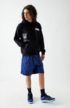 Navy Belted Utility Shorts Navy Belted Utility Shorts image number null