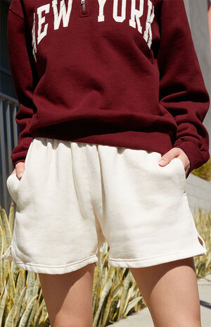 Off White Rosa Sweat Shorts image number 2
