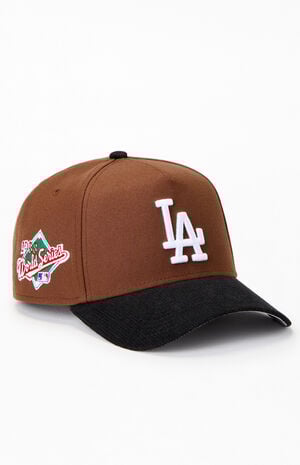 LA Dodgers Tiramisu A-Frame 9FORTY Snapback Hat
