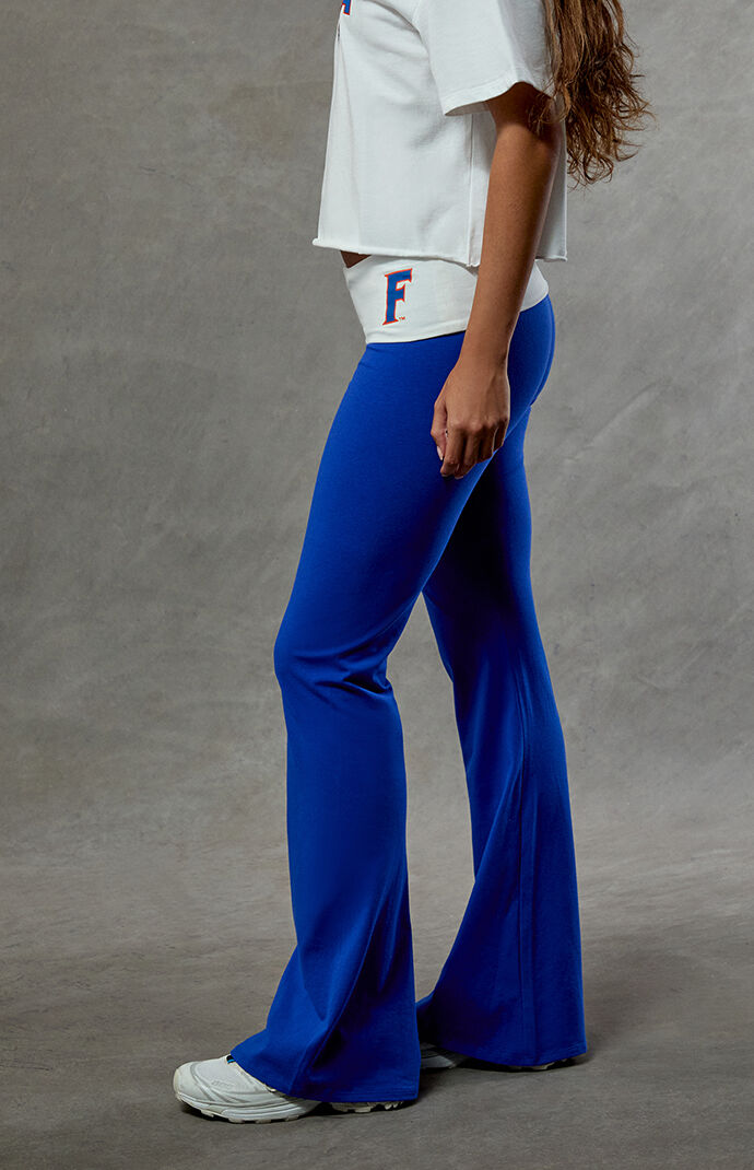 WILD COLLECTIVE Florida Gators Fold-Over Flare Yoga Pants | Pacsun