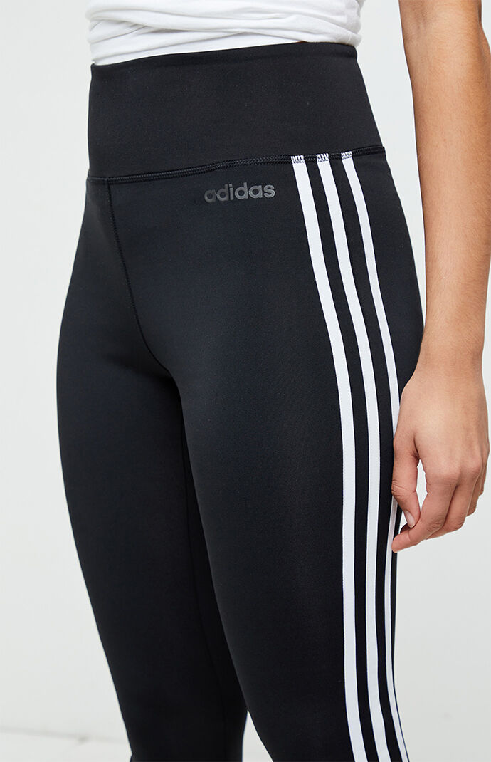 Adidas 3 Stripe Yoga Pants