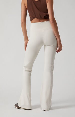 PAC WHISPER Active Ivory Franchise Flare Yoga Pants image number 5
