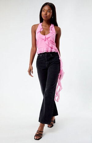 Charcoal Dad Jeans image number 1