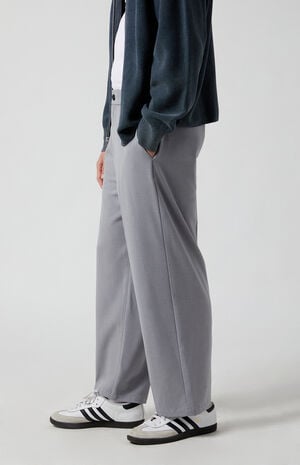 Gray Baggy Trousers image number 3