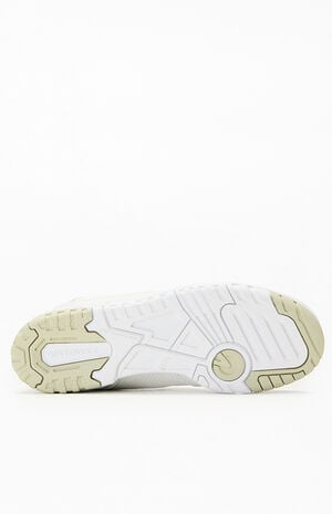 Women's Olive & White 550 Sneakers image number 4